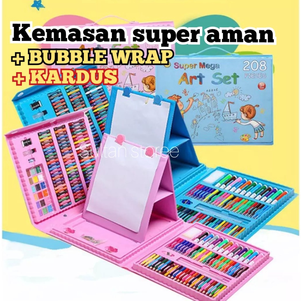 

Pabrik Art set Crayon Anak Pengasah 28pcs DAN 15pcs Set Alat Menggambar Melukis anak