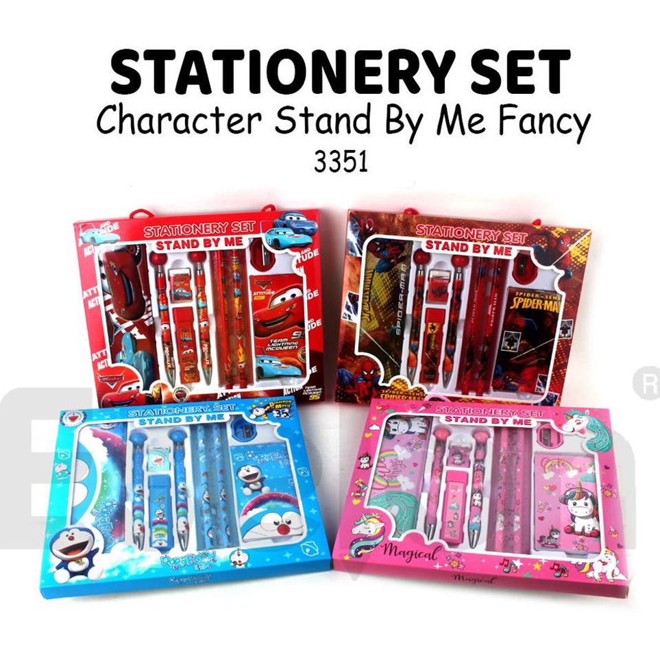 

Hadir Terjamin Stationary Set 1in1 Karakter Paket Alat Tulis 3351