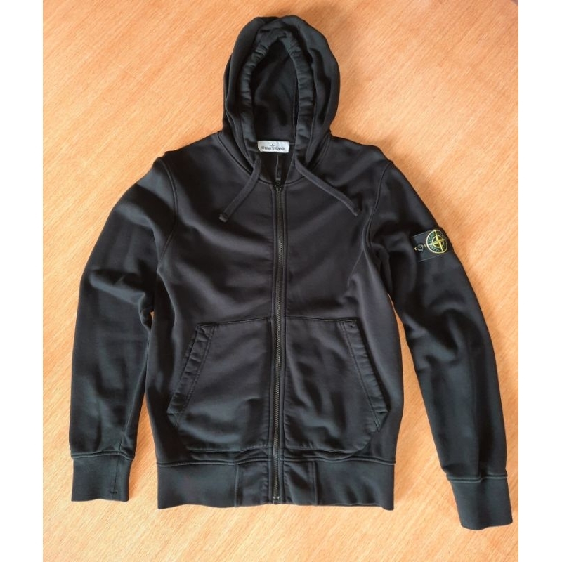 Stone island zipper hoodie