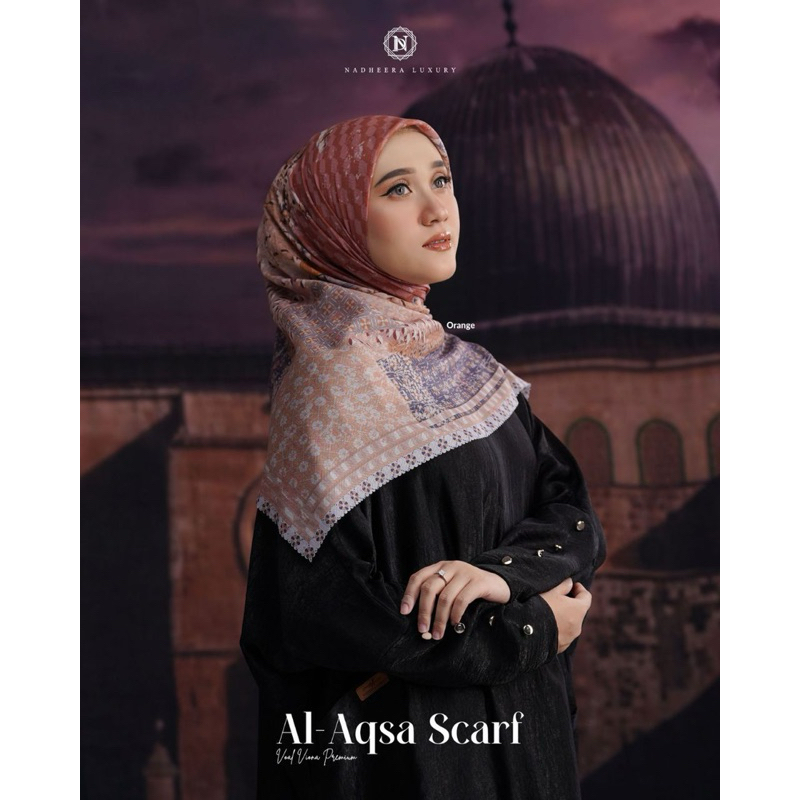 AL AQSA SCARF NADHEERA LUXURY ORI PROMO