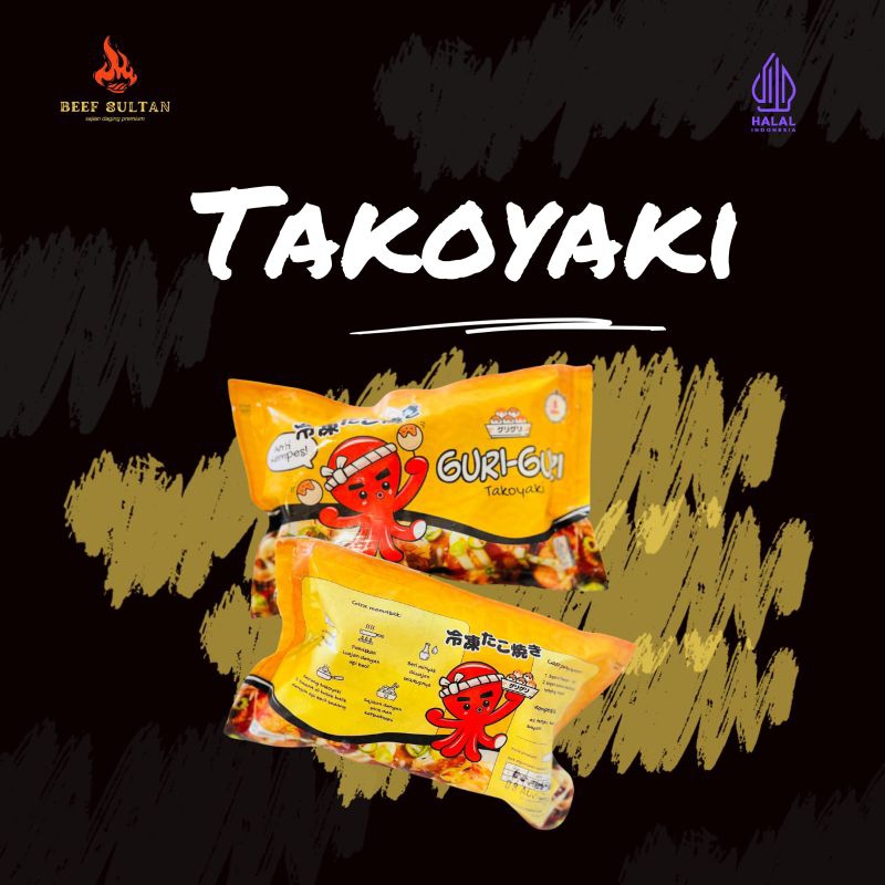 

Takoyaki Guri Guri Frozen Halal | Takoyaki Anti Kempes | Camilan Beku | Jajanan Jepang | Makanan Beku Olahan Gurita | Takoyaki Frozen Siap Masak