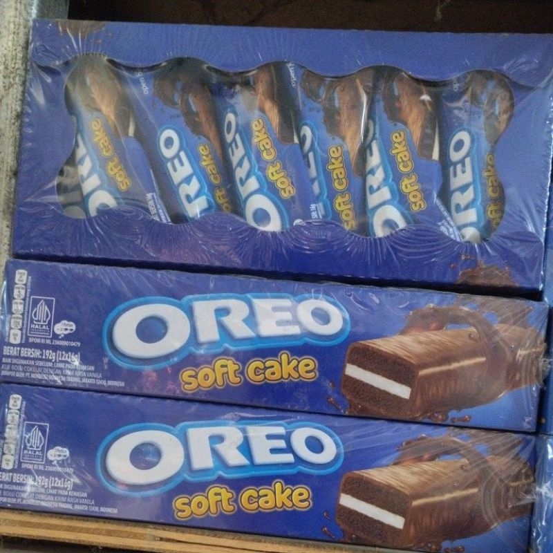 

oreo soft cake oreo bolu 1pak isi 12pcs 16gr