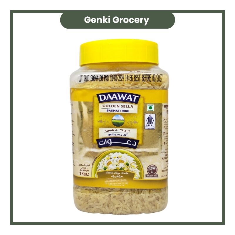 

Beras Daawat Basmati Golden Seela 1 kg