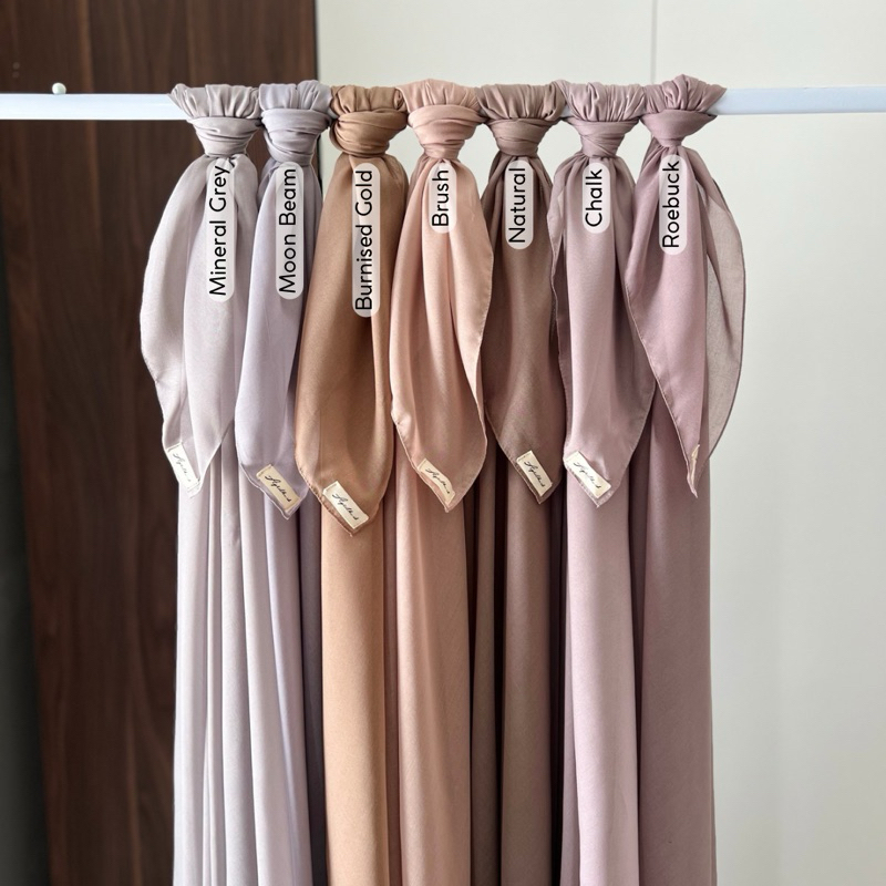 ALESHA ULTRAFINE PARIS | Hijab Voal Segiempat Ultrafine Paris | Paris Vienna