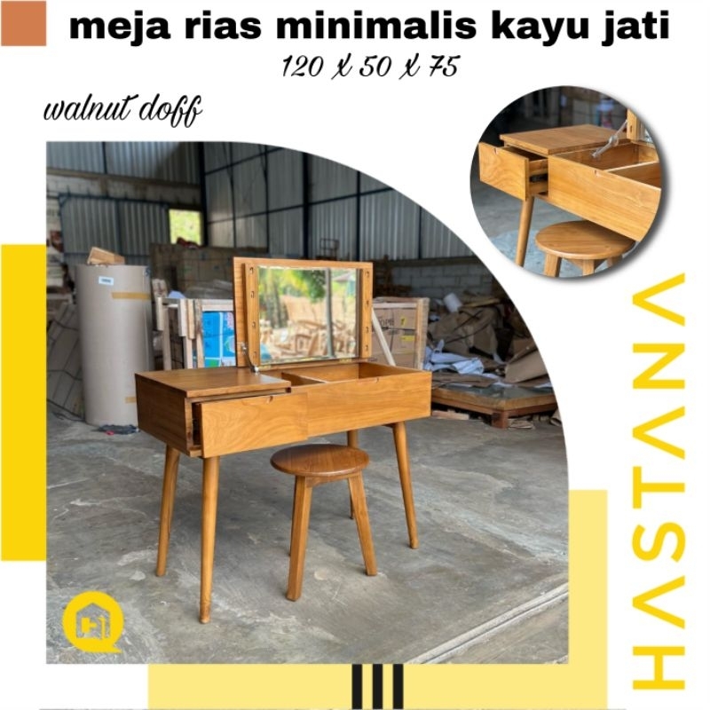 meja rias kayu jati meja rias minimalis meja rias lipat meja rias kecil meja rias retro