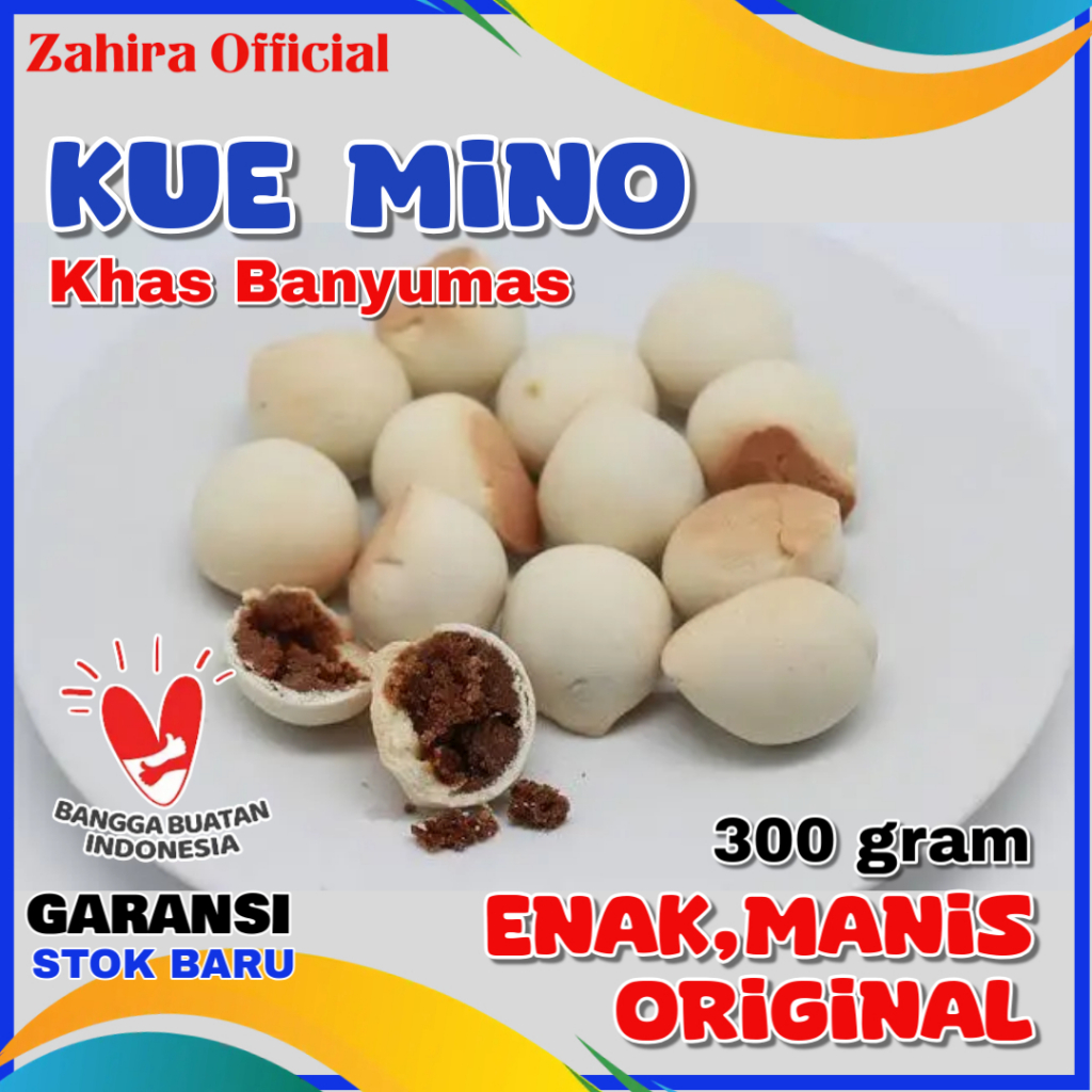 

Kue Mino Nopia Bulet Spesial Isi Gula Jawa Oleh-oleh Khas Banyumas 300gram