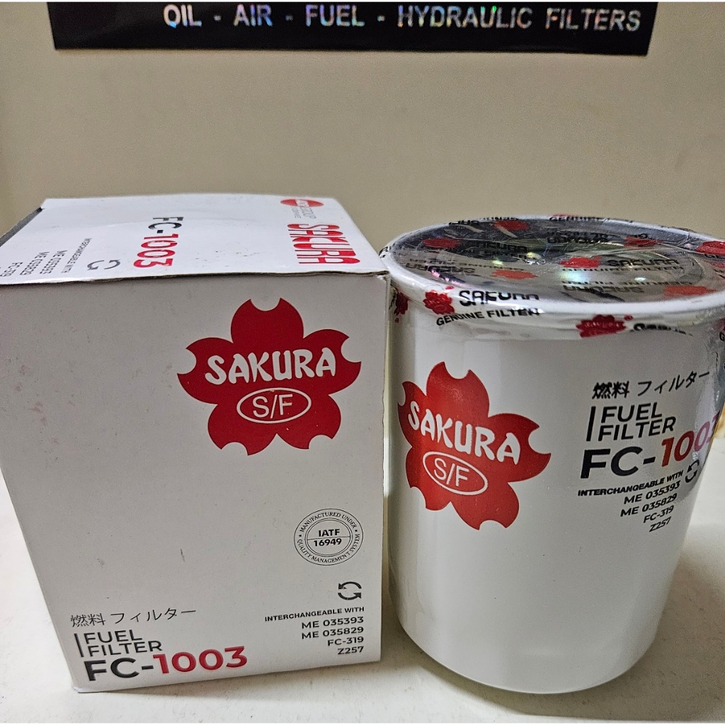 SAKURA FUEL FILTER FC1003 / FC-1003 / ME035393 / ME035829