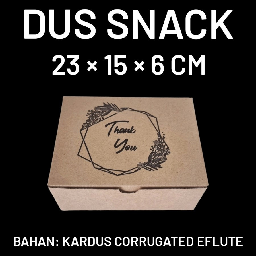 

10 Pcs Box Hampers Snack Dus Packaging Souvenir Cokelat Polos Ukuran 23 x 15 x 6cm
