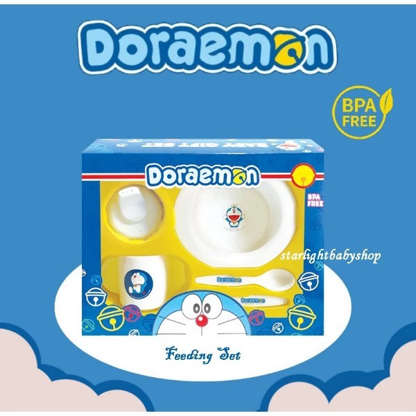 Lusty Bunny Feeding Set Doraemon Edition