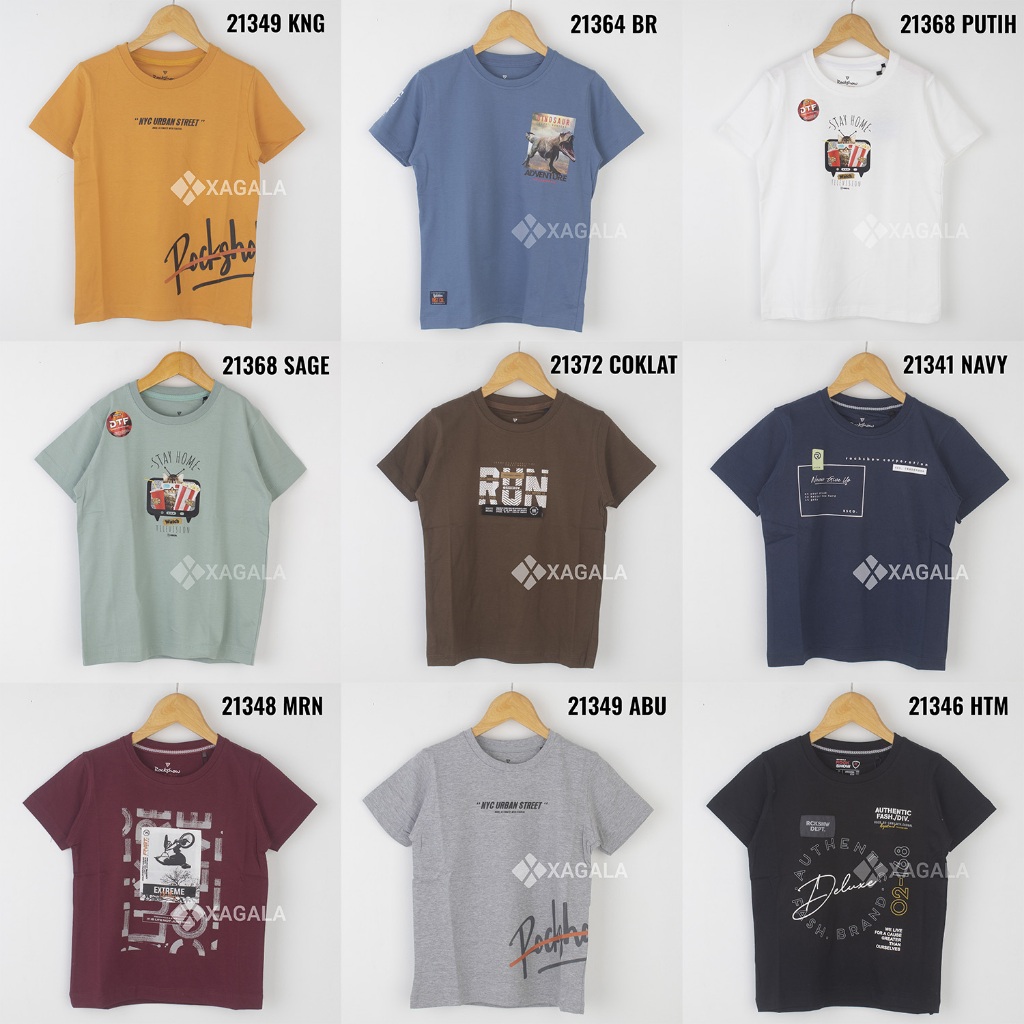 KAOS ANAK LAKI LAKI TANGAN PENDEK BAJU KAOS ANAK ROCKSHOW KIDS RO4