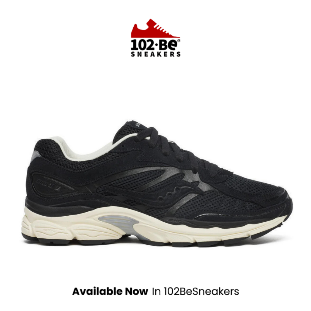 Sepatu Sneakers Saucony Progrid Omni 9 - Black Original