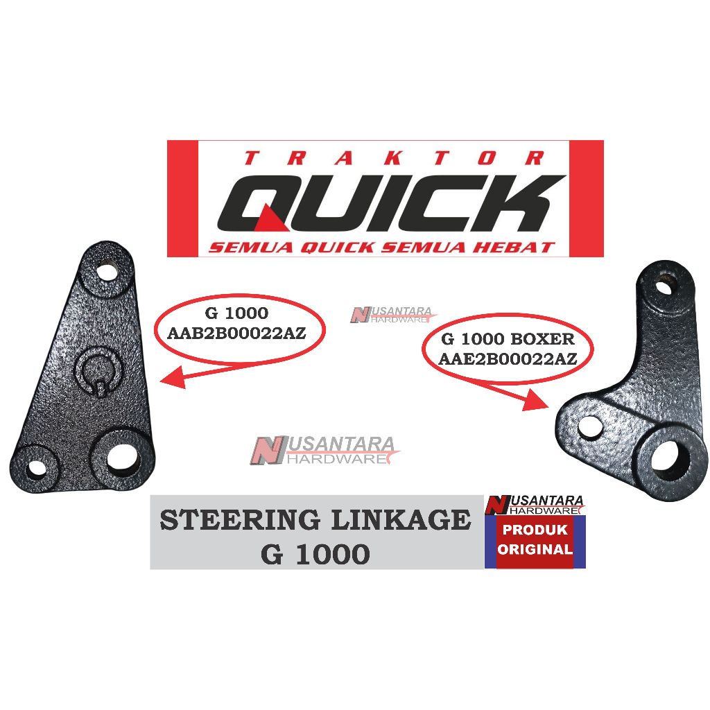steering linkage g 1000/ boxer traktor quick,penghubung kopling traktor, spare part traktor quick g 