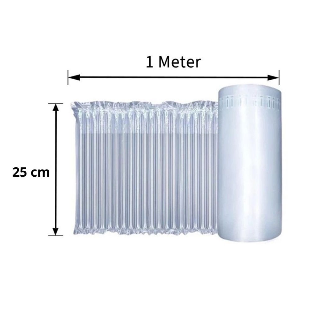 

Bubble Wrap Anti Pecah Air Bag Cushion Packing | Panjang 1 Meter | Bubble Wrap Extra | Inflatable Bubble Wrap