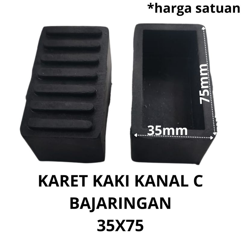 KARET KANAL C BAJARINGAN/KARET KAKI BAJARINGAN/KARET KAKI TANGGA BAJARINGAN