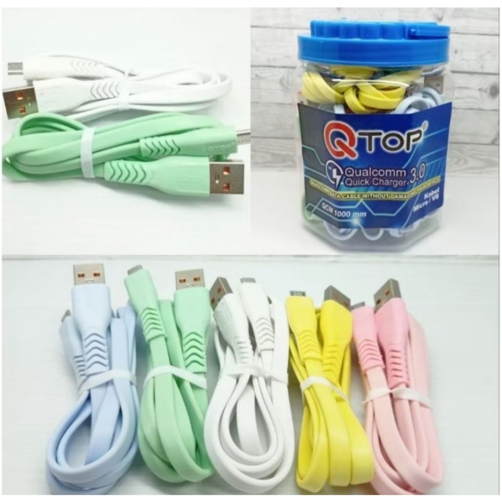 Kabel Qtop Macaron Micro/ Type-C Q-303