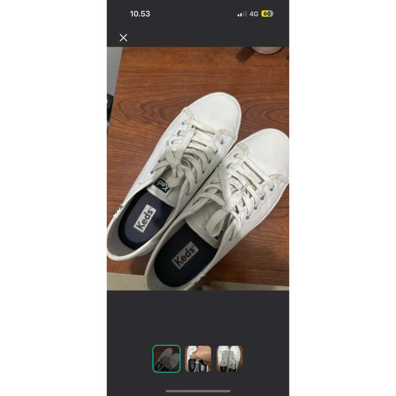sepatu keds putih