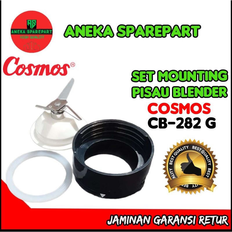 set pisau mounting blender cosmos cb-282G 4 mata pisau