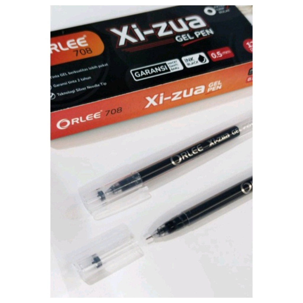 

SELUSIN PULPEN GEL XI-ZUA ORLEE PULPEN GEL SERBAGUNA 0,5mm isi 12pcs