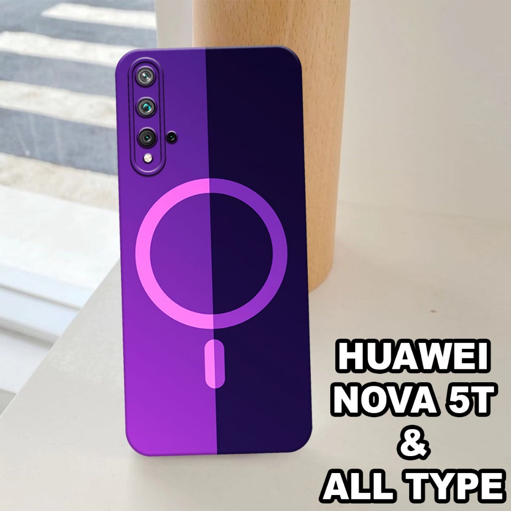 G36 - Silikon HUAWEI NOVA 5T - Softcase pro camera HUAWEI NOVA 5T - Motif MAGNT - Bahan  Karet Lentu