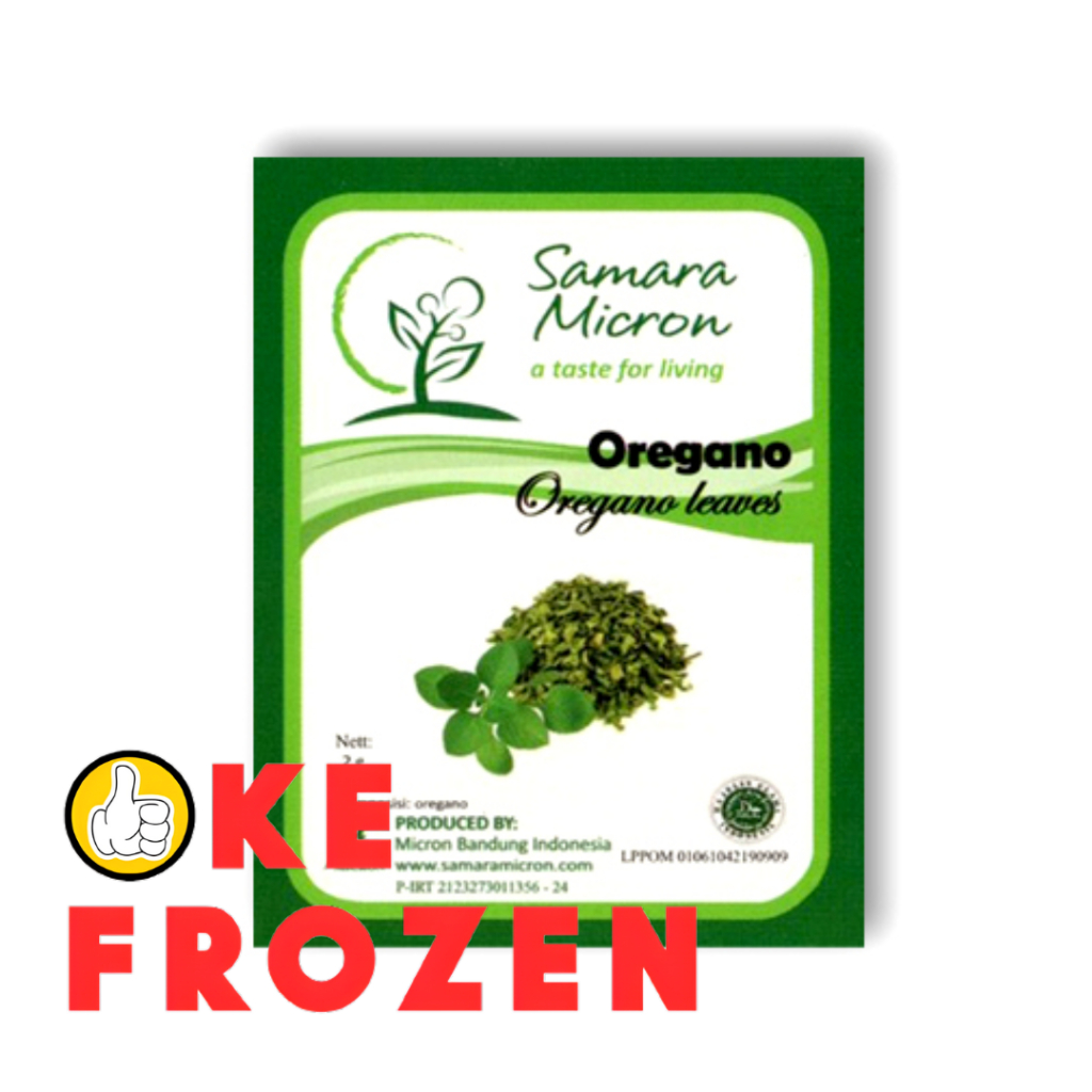 

MICRON OREGANO LEAVES 2GR/BUMBU DAPUR