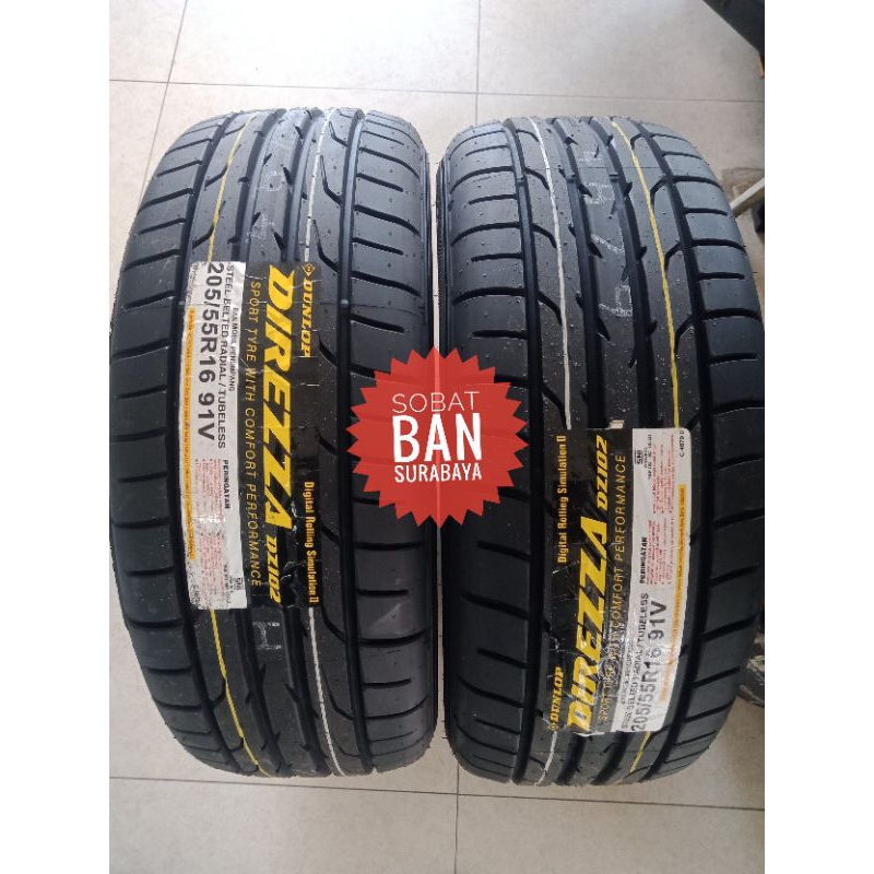 Ban Mobil Dunlop 205/55 R16 DIREZZA DR102 205 55 R16