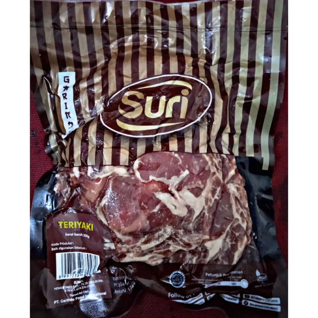 

SURI Beef Teriyaki 500 gram