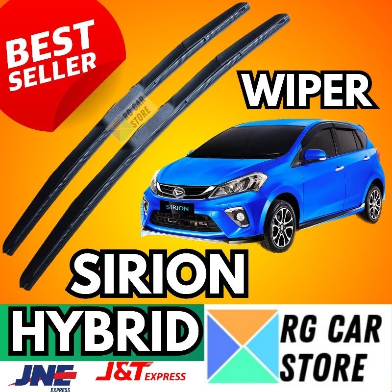Wiper Kaca Mobil Daihatsu Sirion Model Wiper Hybrid Merek TMC Original