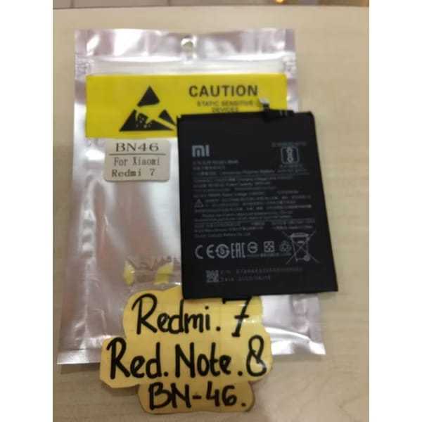 BATERAI XIAOMI BN46 / BATERAI REDMI 7 / BATERAI REDMI NOTE 8 ORI 100%