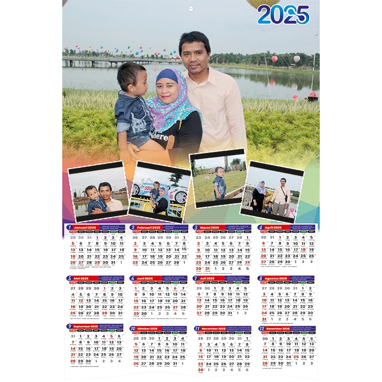 

Kalender 2025 Custom 5 Photo