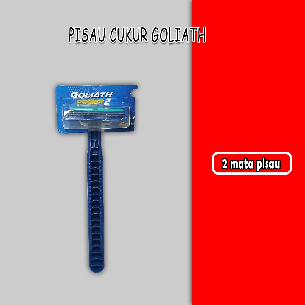 

pisau cukur goliat voxy / 2 mata pisau / 1 pcs