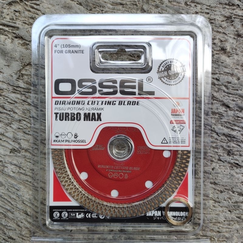 Mata Mata Pisau Potong Keramik / Diamond Wheel Ossel 4"