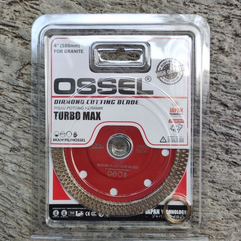 Mata Pisau Potong Keramik Ossel 4" (Diamond Wheel)