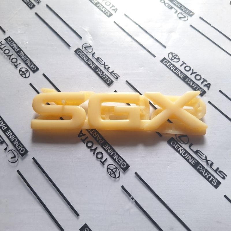 emblem SGX bahan Original