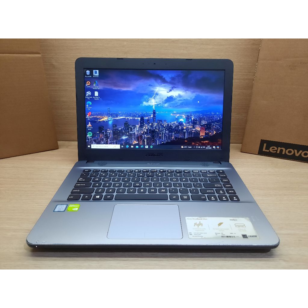 Laptop Asus X441UB Intel Core  i3-6006u Ram 8Gb SSD 128Gb Hdd 500Gb NVidia MX110 Layar 14 Inch