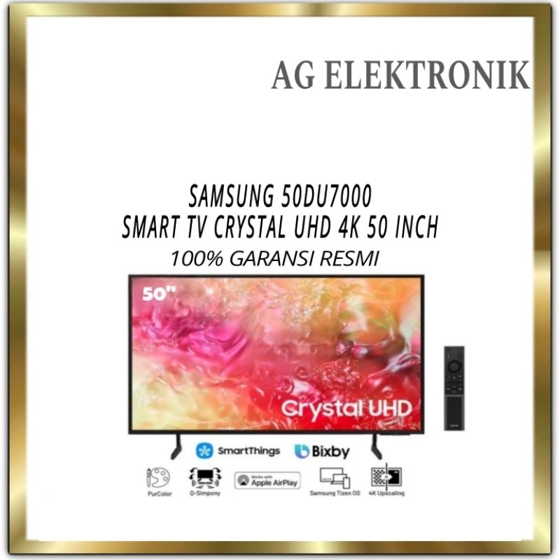 SAMSUNG 50DU7000 Smart tv 50 inch uhd 4k 50DU7000