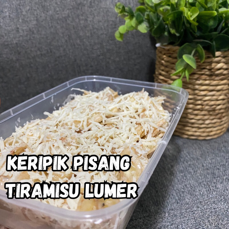 

KERIPIK PISANG TIRAMISU LUMER