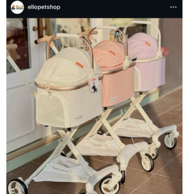TOODANDAN STROLLER SMALL / STROLLER ANJING / STROLLER KUCING / DOG STROLLER / PET STROLLER