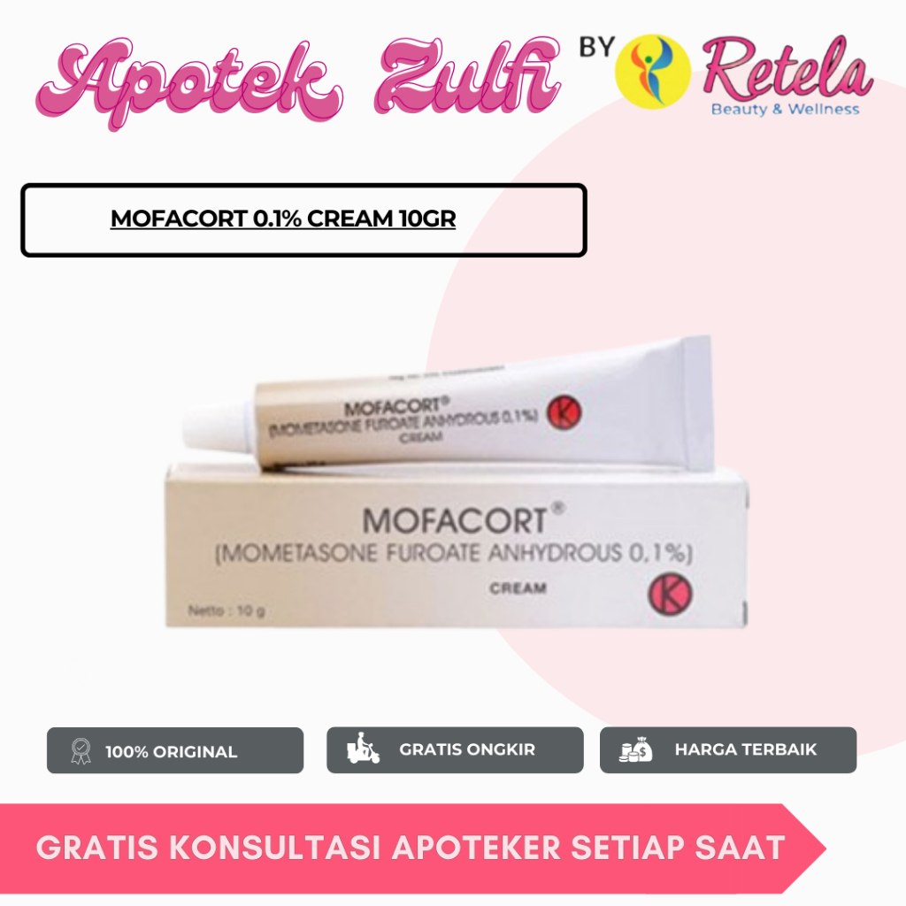 MOFACORT 0.1% CREAM 10GR / MOMETHASONE FUROATE