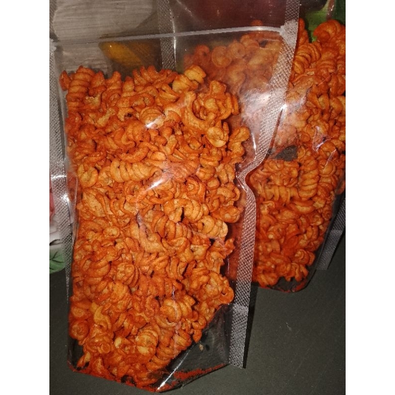 

makaroni spiral daun jeruk