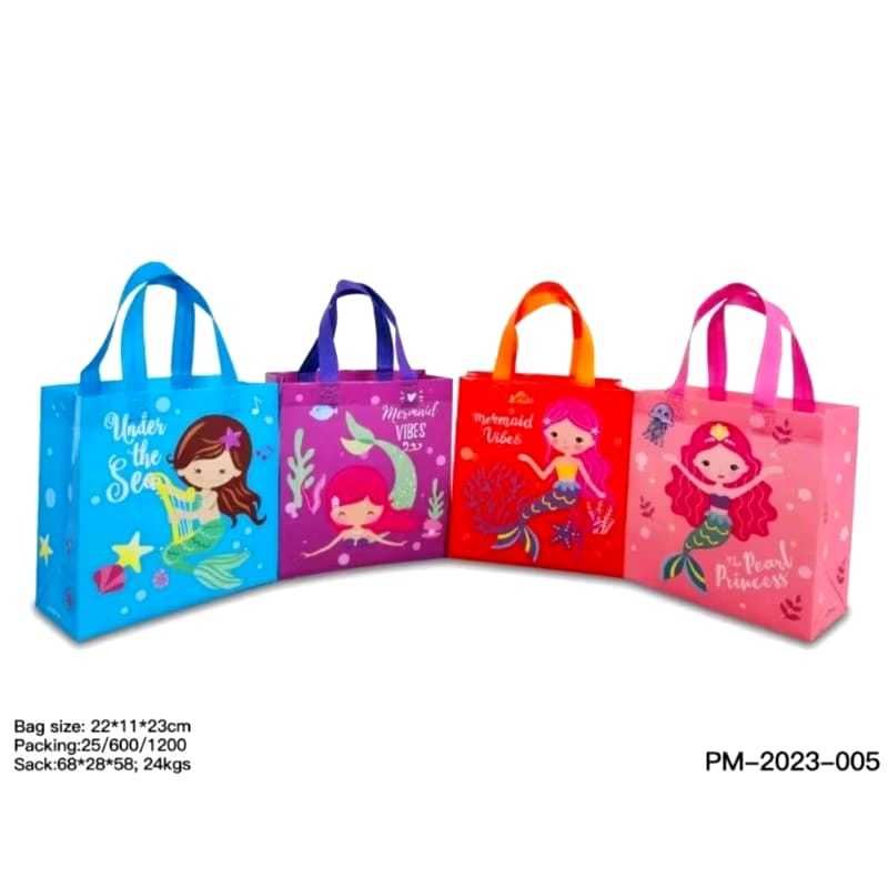

Goodie bag mermaid / tas souvenir ulang tahun anak