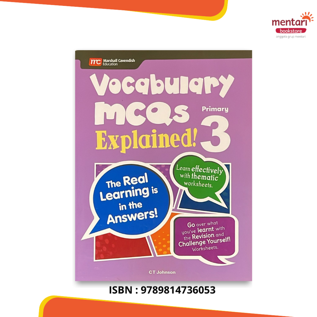 Vocabulary MCQ Series New Edition| Buku Latihan Bahasa Inggris SD