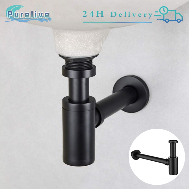 Sifon Wastafel Cuci Tangan Stainless Pembuangan Wastafel Cuci Tangan