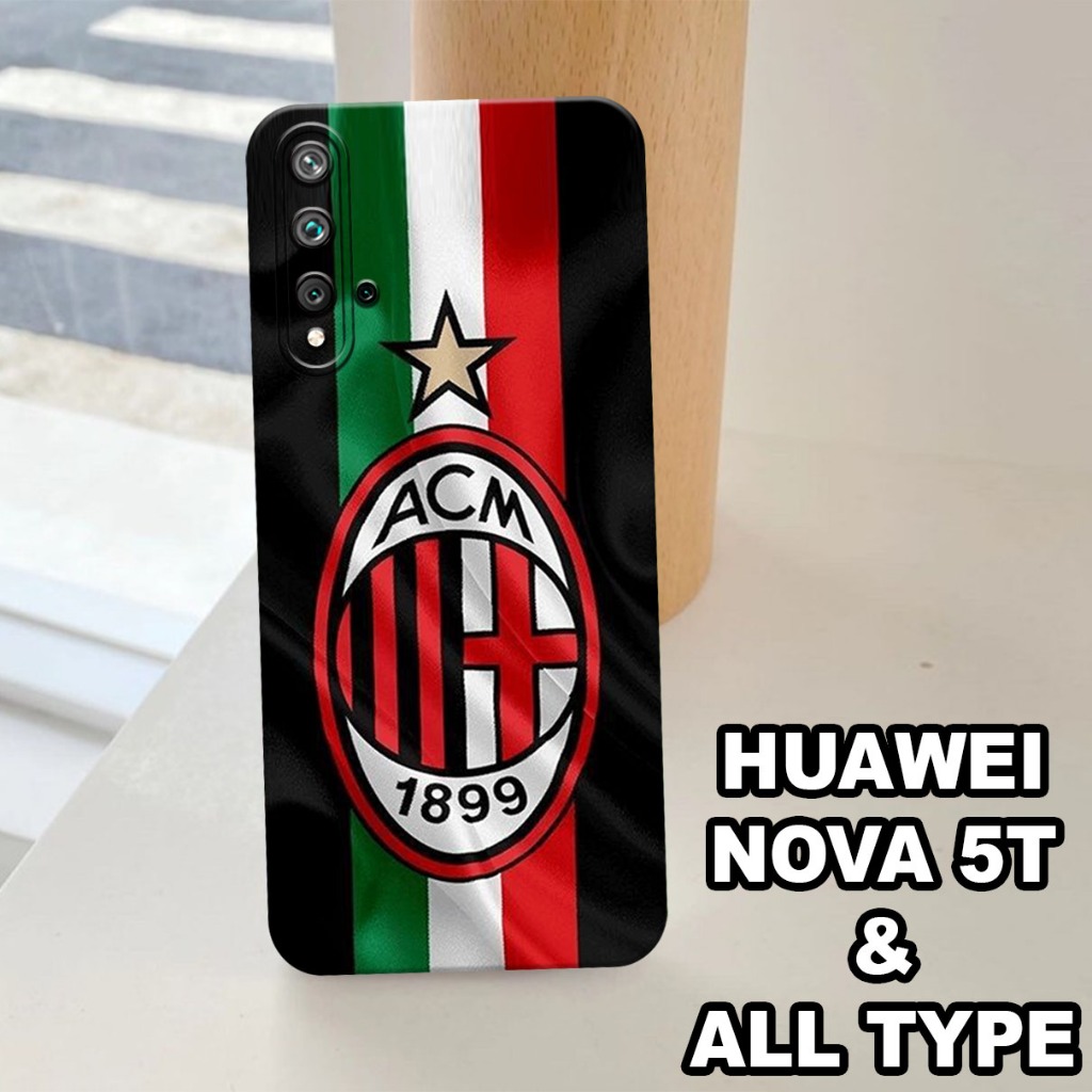 G49 - Silikon HUAWEI NOVA 5T - Softcase pro camera HUAWEI NOVA 5T - Motif BOLA - Bahan  Karet Lentur