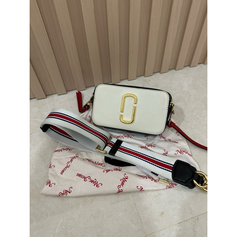 Marc Jacobs The Snapshot Small Camera Bag ORI Preloved tas Selempang Wanita Fashion Sling Bag Handba