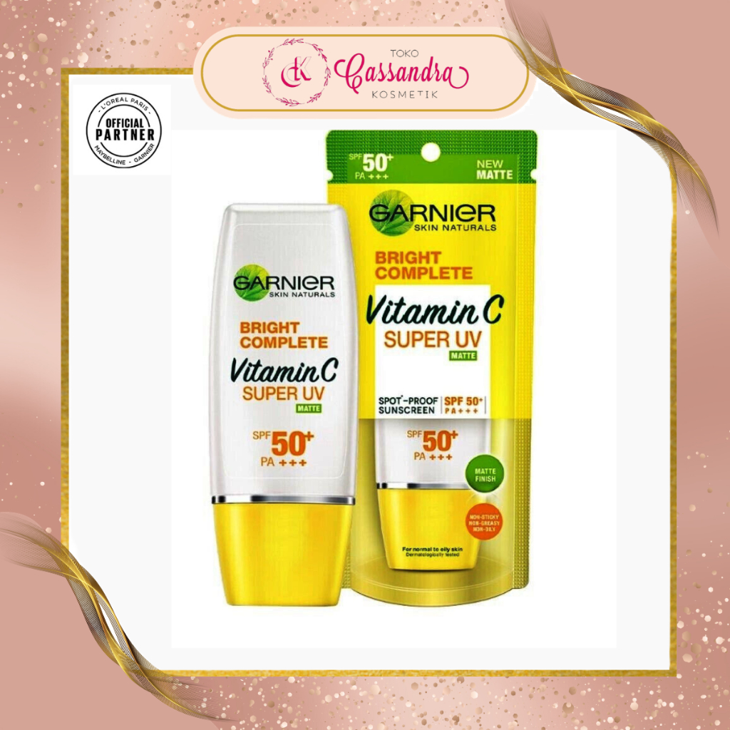 GARNIER SUPER UV MATTE SPOT PROOF SUNSCREEN SPF 50 PA++ 30ml MATTE/NATURAL FINISH