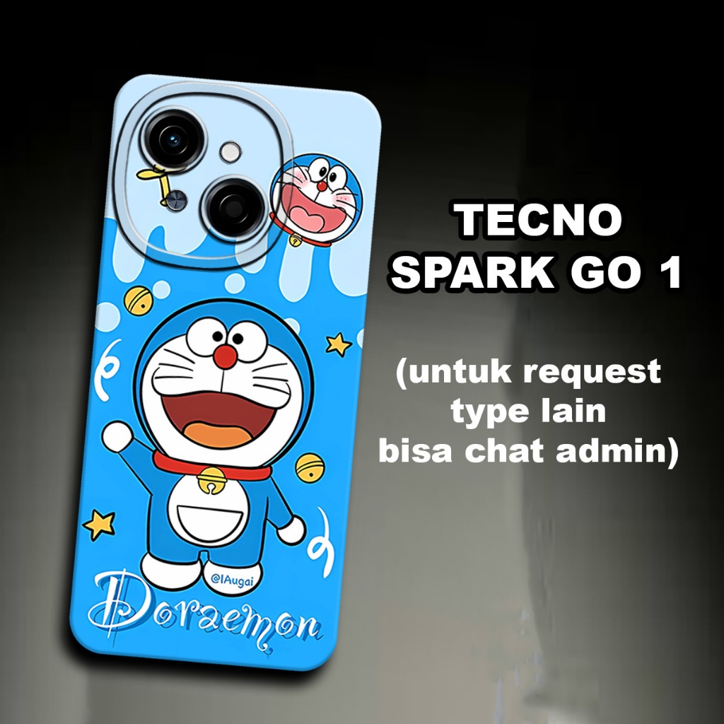 CC23/ Softcase karet lentur untuk TECNO SPARK GO 1/Motif kartun/case TECNO SPARK GO 1 /kesing TECNO 