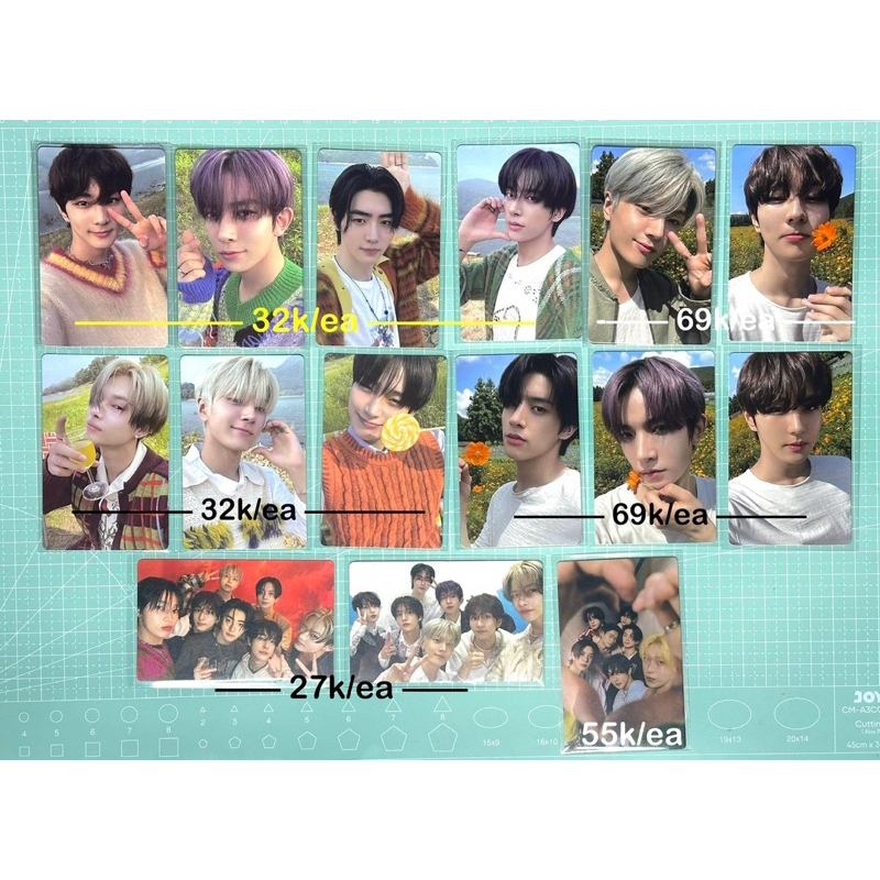 [baca deskripsi] Official ENHYPEN ORANGE BLOOD ROMANCE: UNTOLD PHOTOCARD ENZONE PC TINCASE SHARING W