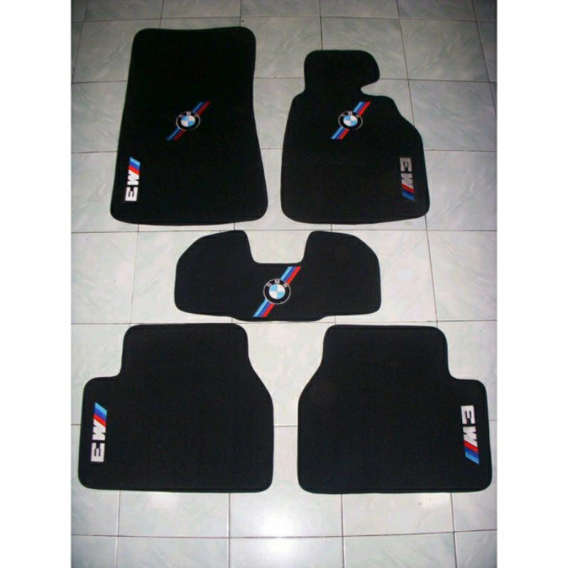 Karpet Mobil BMW E46 dan E36 Logo M3