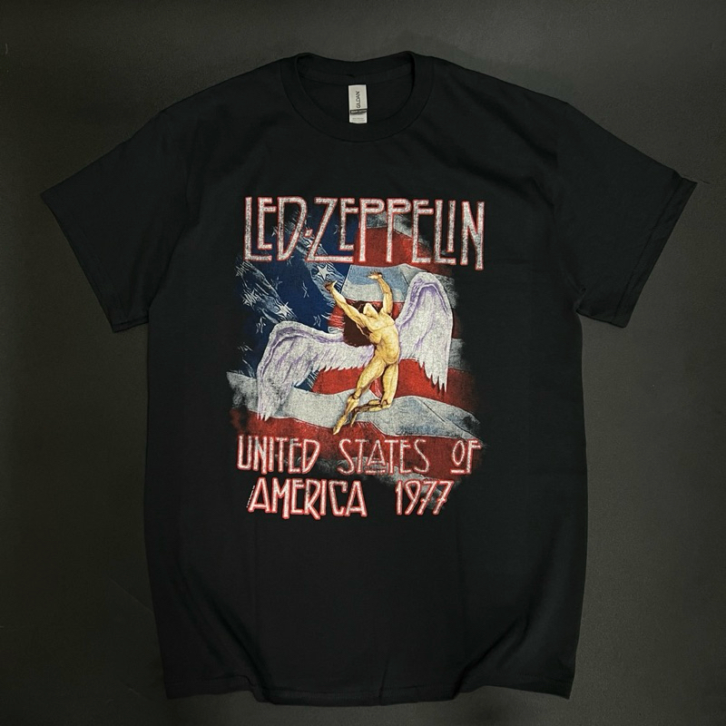 Kaos Led Zeppelin Official - Stars and Stripes 77