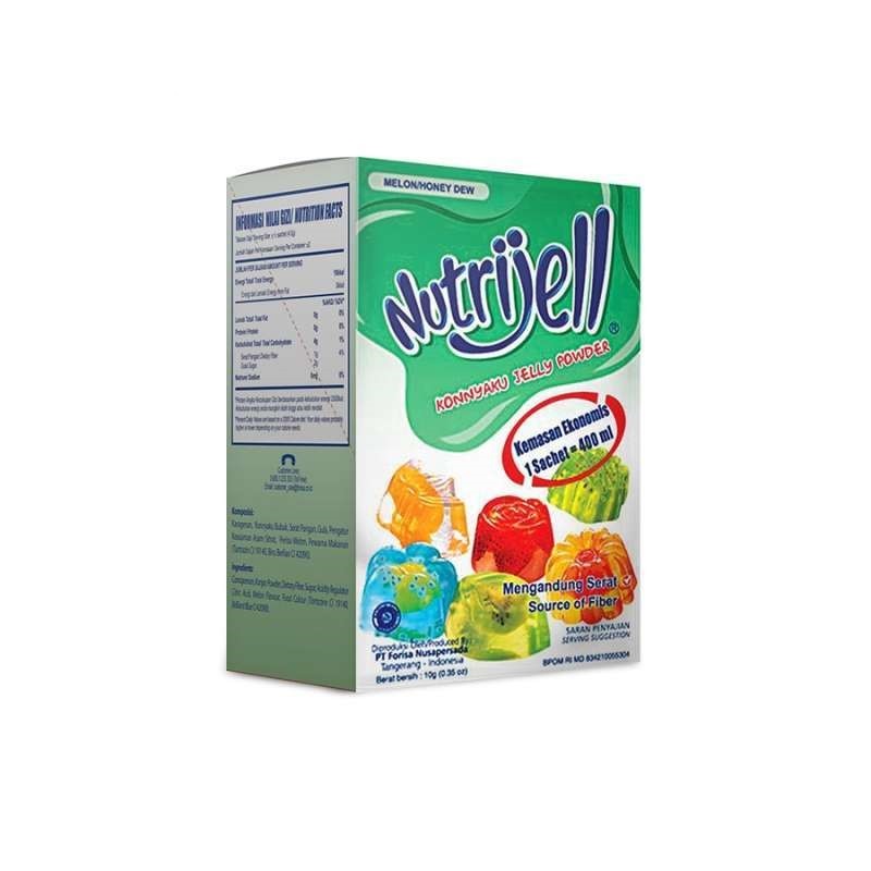 

Nutrijell RASA MELON Kemasan Ekonomis 1 BOX (12x10 gr)